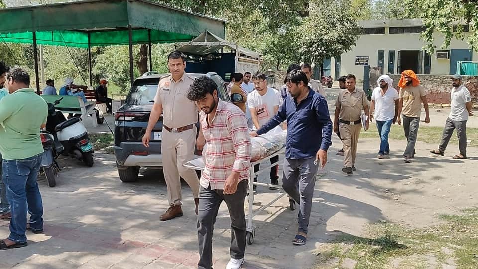 Jhajjar Live Murder Young Man Shot Dead Inside Car Incident Captured on CCTV see