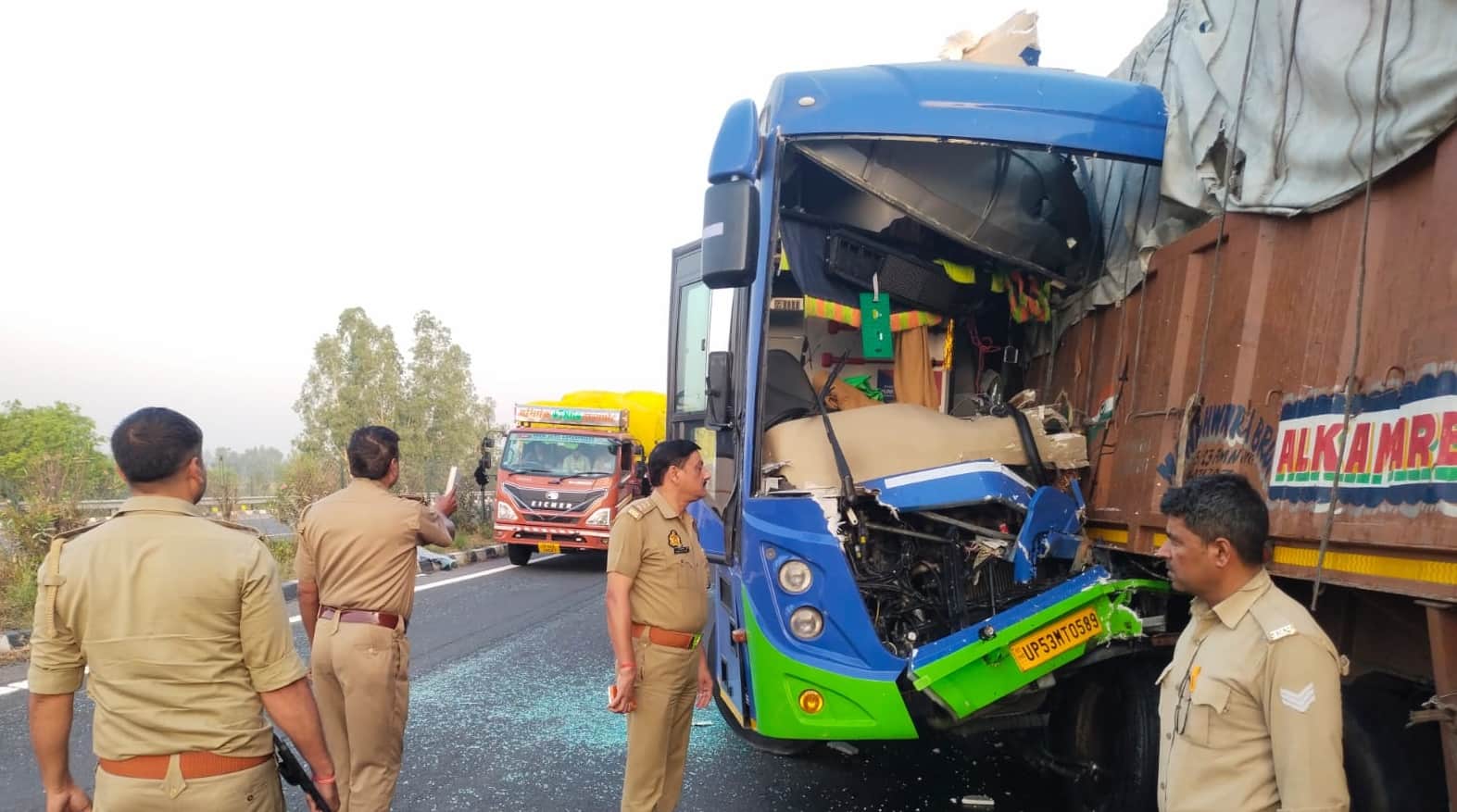 Unnao Road Accident