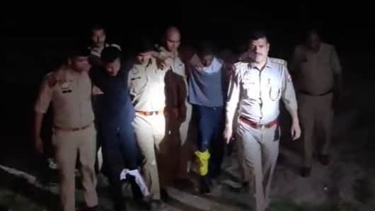 पुलिस मुठभेड़ में घायल आरोपी