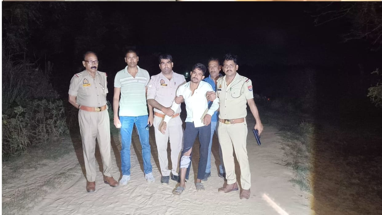 Cattle Smuggler Shot in Police Encounter in Kushinagar, 6 Others Arrested