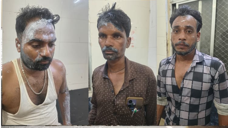 ड्यूटी पर जान जोखिम में!:ट्रांसफार्मर ब्लास्ट...4 लाइनमैन झुलसे, एक की ...