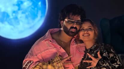 Bhojpuri Actor Pawan Singh romantic photos with actress Neelam Giri shares update On New Song