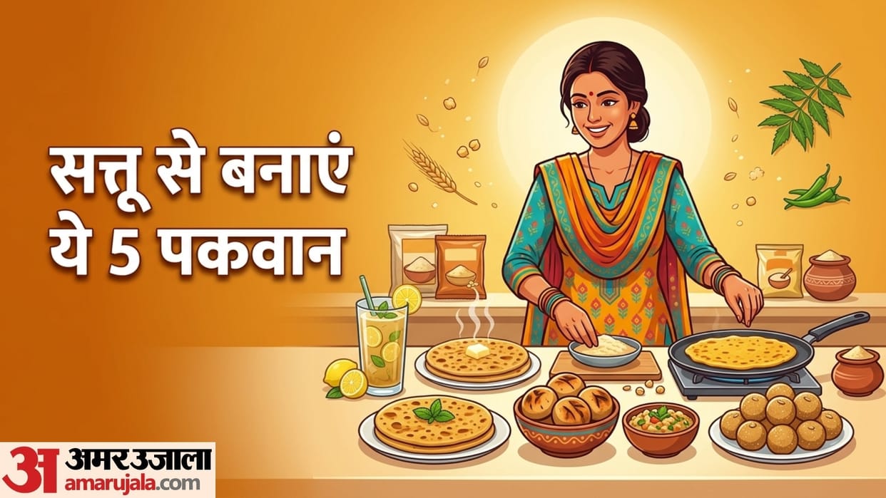 five best and healthy recipe made with sattu powder sattu se kya kya banta hai