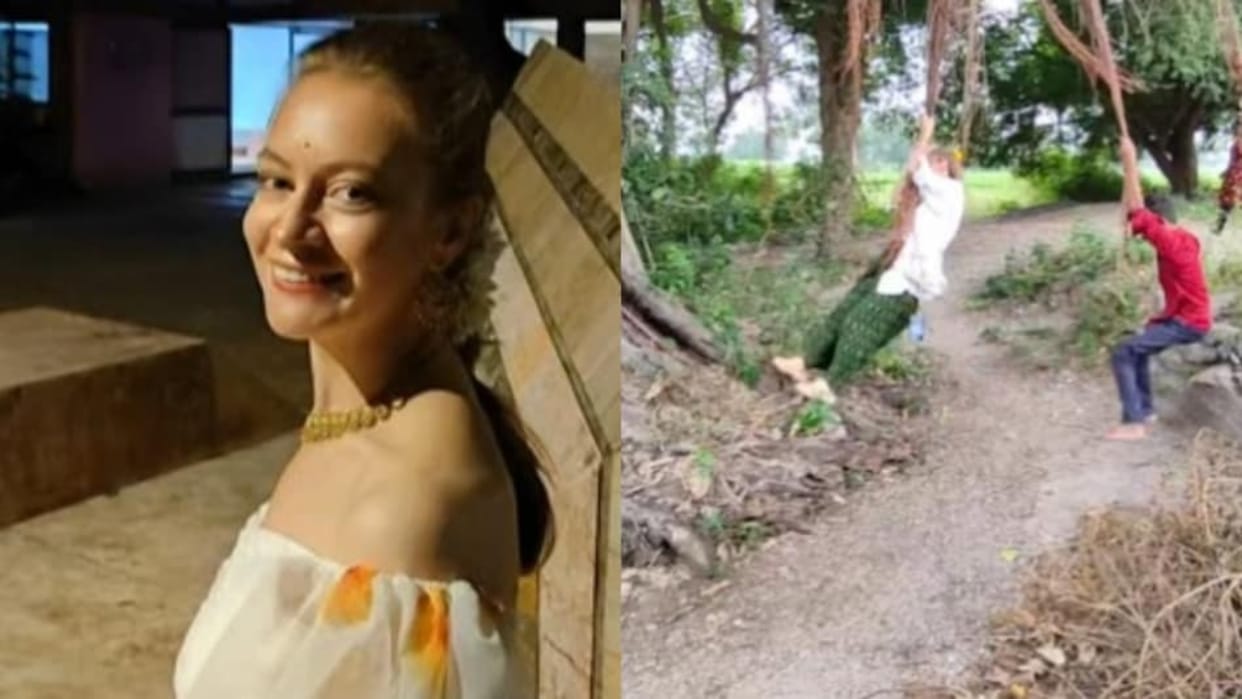 russian woman india experience viral video