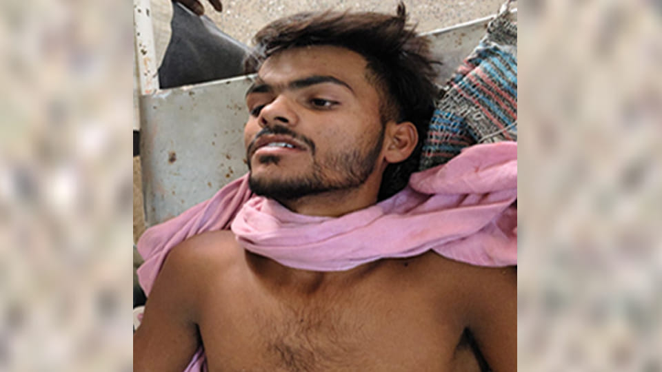 सीएचसी राजपुर में भर्ती अमर सिंह