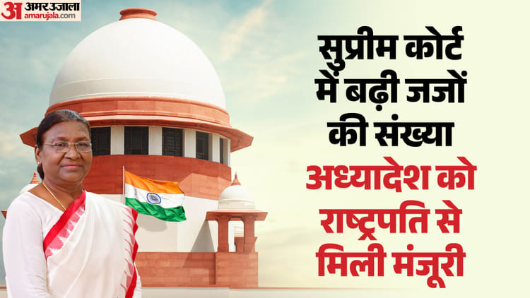 मुकदमों के निपटारे में आएगी तेजी, राष्ट्रपति ने SC में जजों की संख्या बढ़ाकर 37 करने को दी मंजूरी