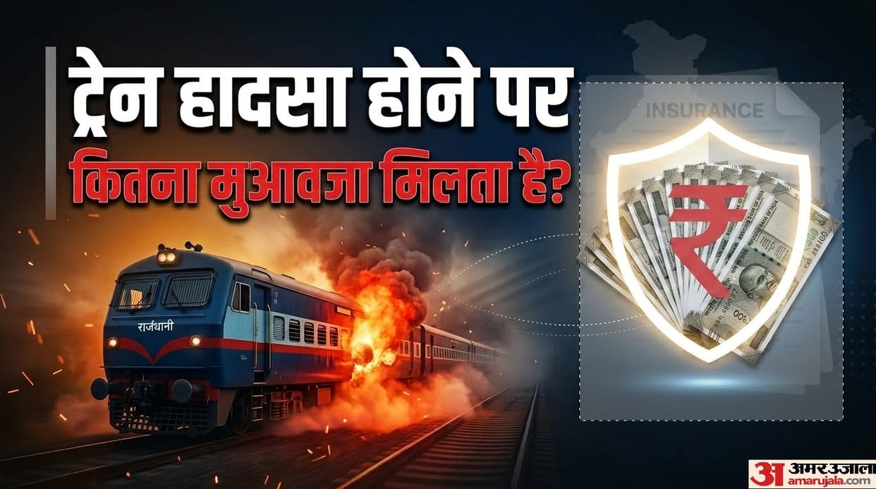 Train Fire Incident: How much compensation does the government provide for losses incurred in train accidents