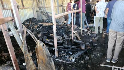 sehore-ashta-workshop-fire-18-cars-burnt-bhopal-indore-bypass-garage-fire-incident