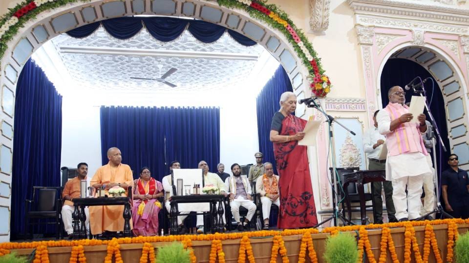 UP Politics News Allocation of Ministerial Portfolios Stalled Due to Lack of Consensus