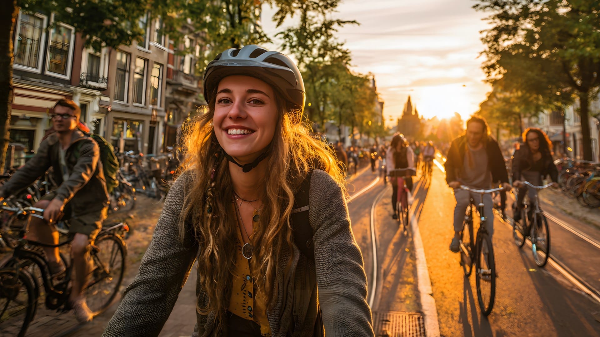 Zara Hatke Prime Minister of the Netherlands Rides a Bicycle