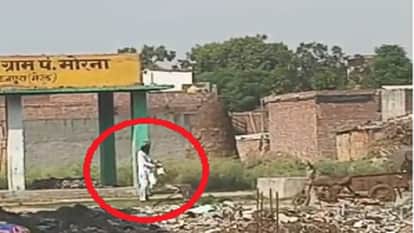 Meerut: Tahir took out the ashes from the pyre at the crematorium, there is an affair of Tantra-Mantra