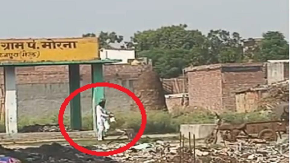 Meerut: Tahir took out the ashes from the pyre at the crematorium, there is an affair of Tantra-Mantra