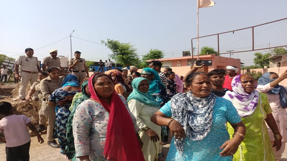 Uproar over bus stand construction in Ambala