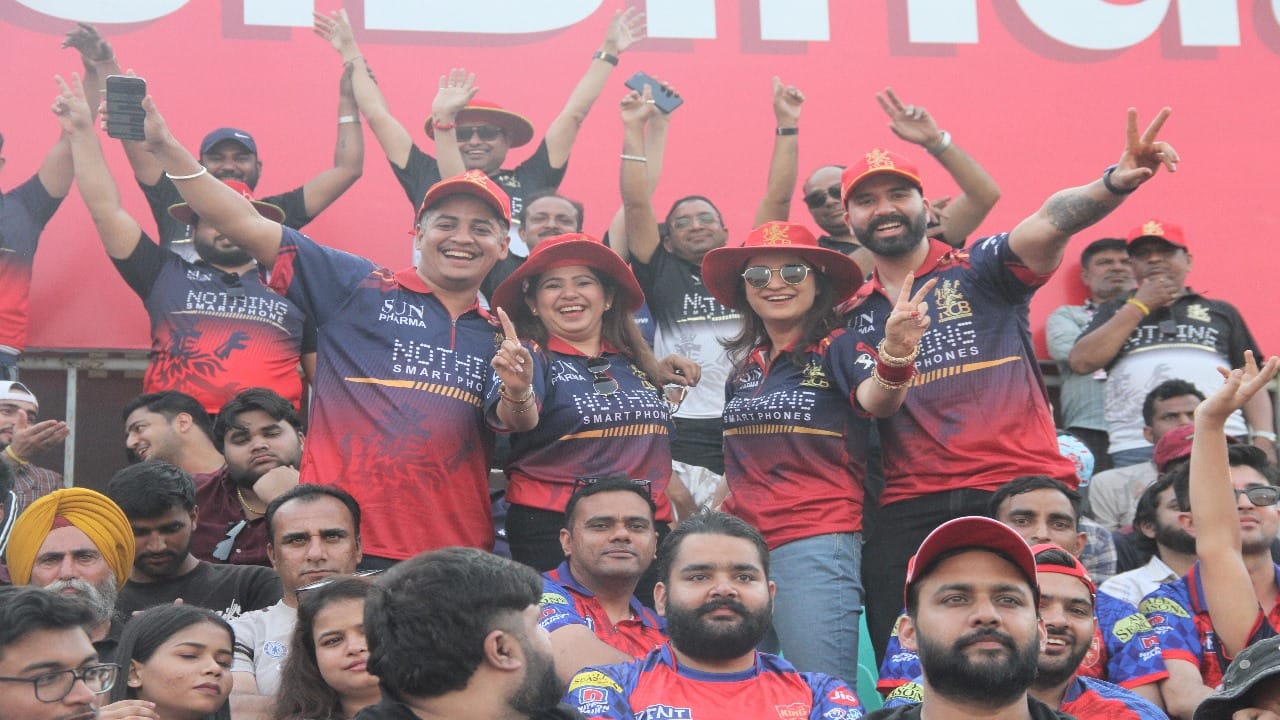 Dharamshala IPL Match: Punjab Kings fans, but they came to watch Virat Kohli bat.