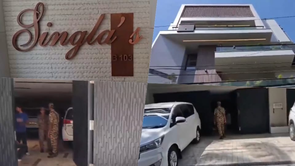 ED conducted a raid at AAP leader Deepak Singla's residence in an alleged bank fraud case
