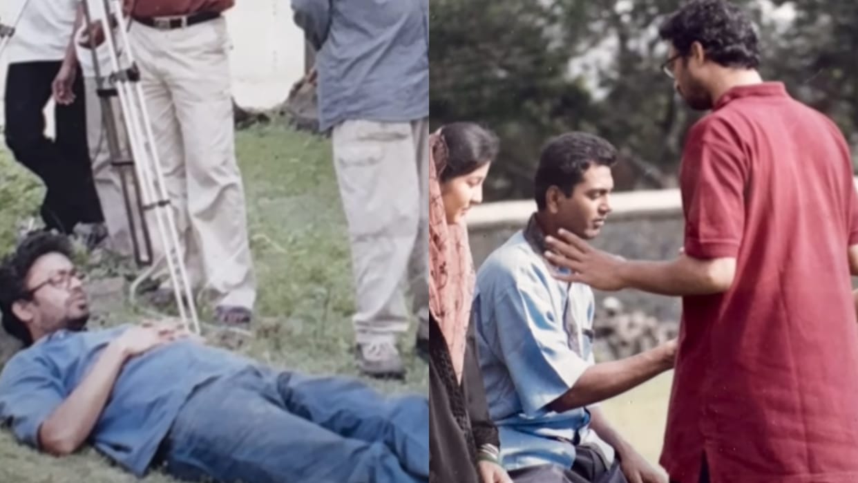 Irrfan Khan Directorial Unrelease Movie Alvida Starring Nawazuddin Siddiqui BTS Photos Viral