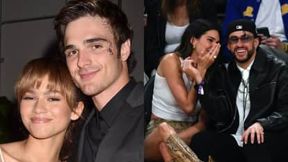 Jacob Elordi and Kendall Jenner spotted with Kylie and Timothee in car