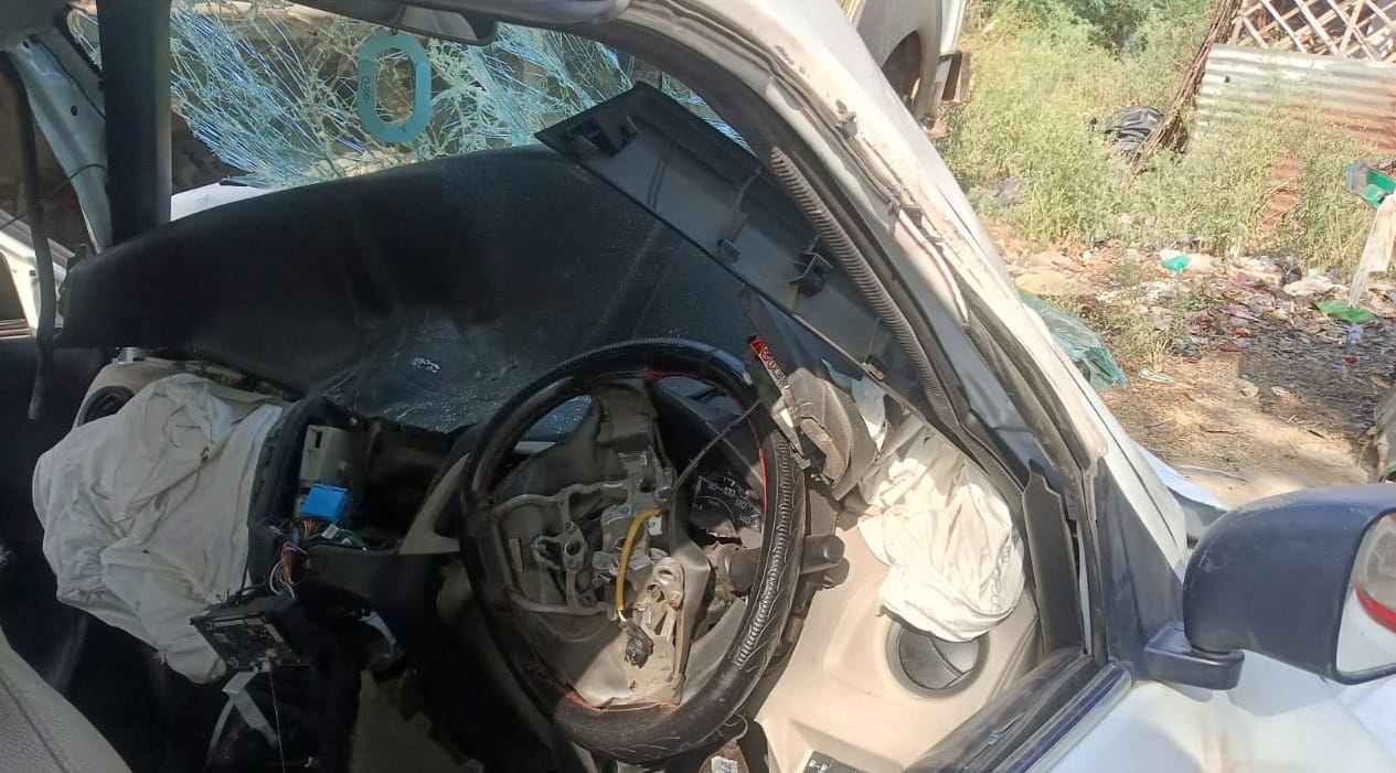 Hamirpur Road Accident High Speed Proves Fatal  Four Lives Lost Despite Airbags Deploying