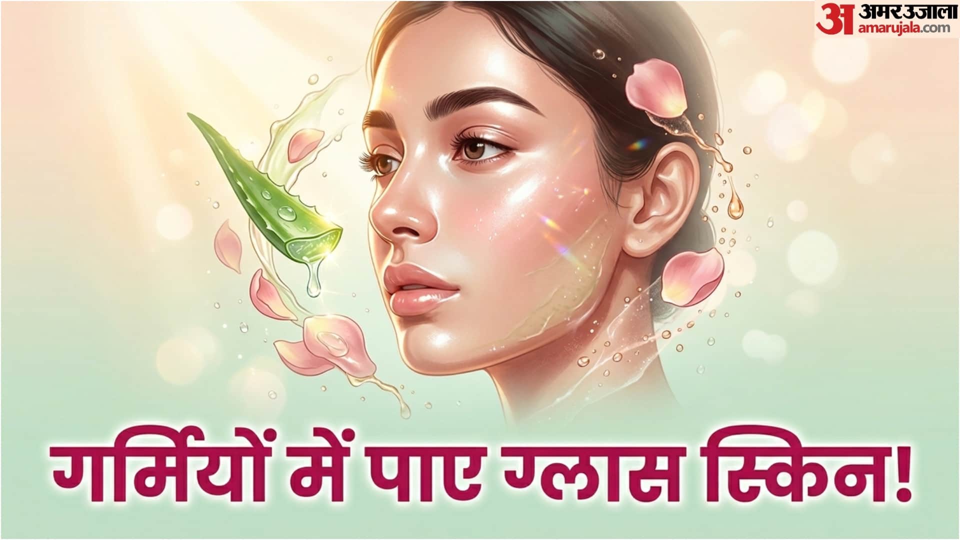Glass Skin Beauty Tips In Summer Skin Care home Remedies