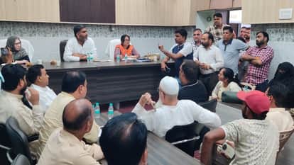 Meerut: Development issues missing from the board meeting, ruckus over the name of the fair
