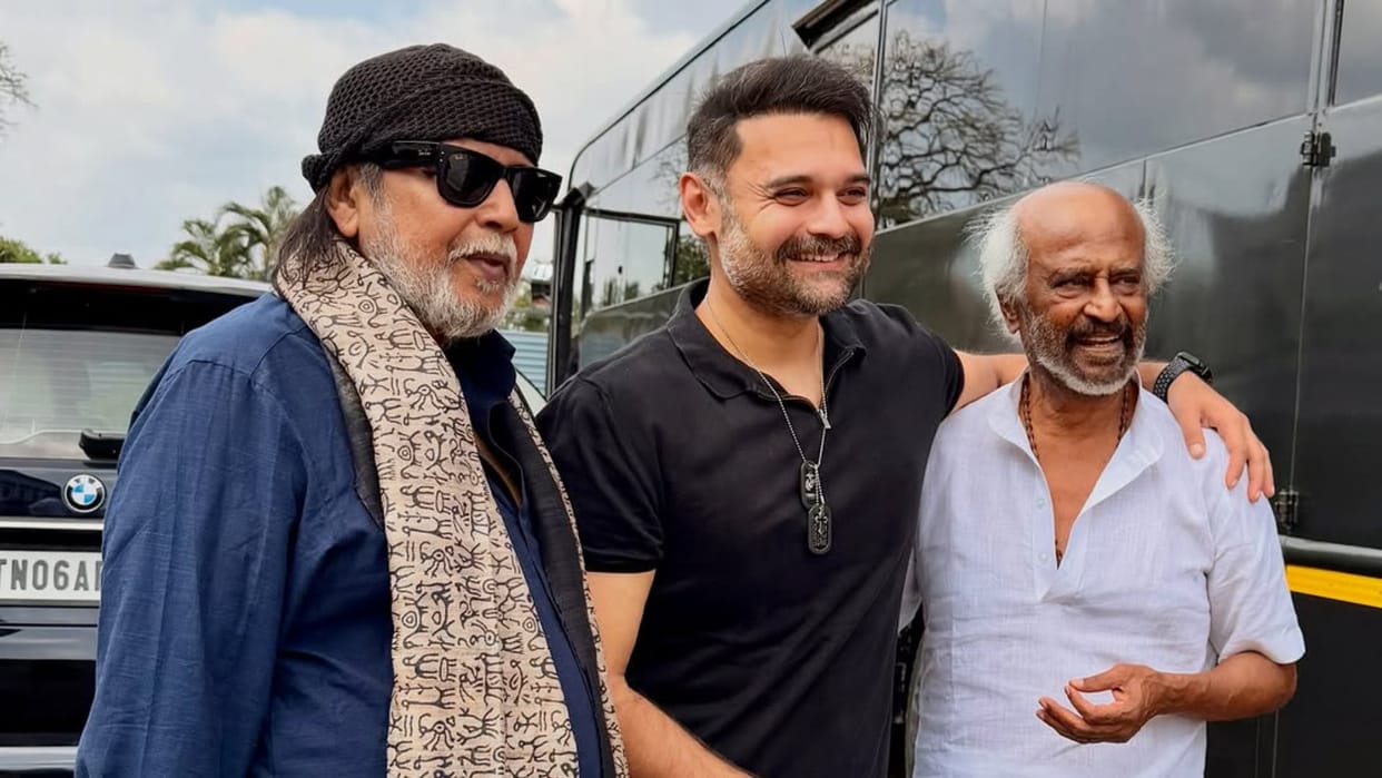 Mithun Chakraborty joins Rajinikanth on Jailer 2 sets Mimoh Chakraborty shares photos