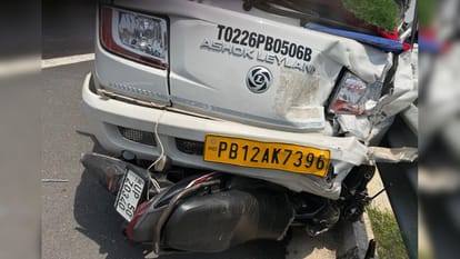 road Accident in Azamgarh Couple and Young Son Killed After Pickup Truck Strikes Drags for 50 Meters