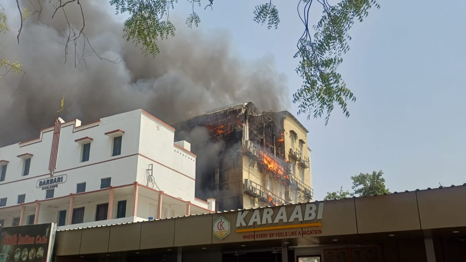 Fire breaks out in a hotel in Civil Lines, entire hotel gutted, estimated loss of around Rs 10 crore