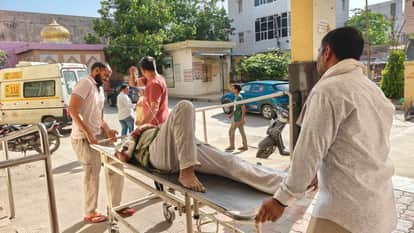 Elderly woman dies in road accident at Jhajjar