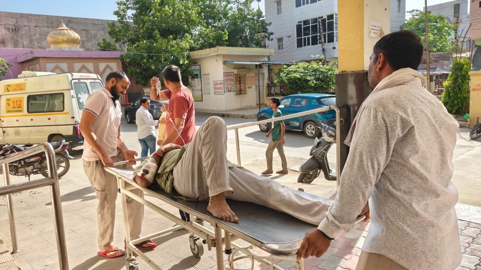 Elderly woman dies in road accident at Jhajjar