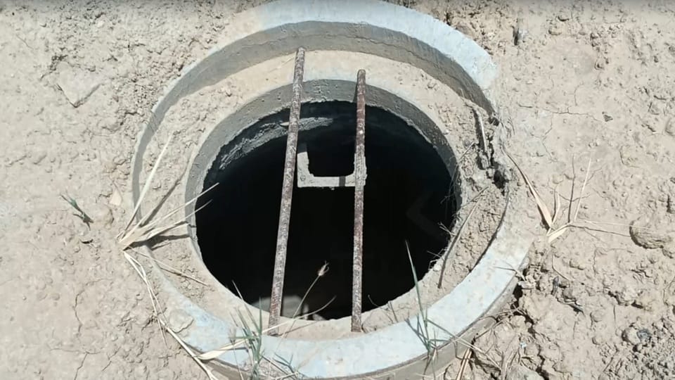 Four workers were exposed to sewer gas