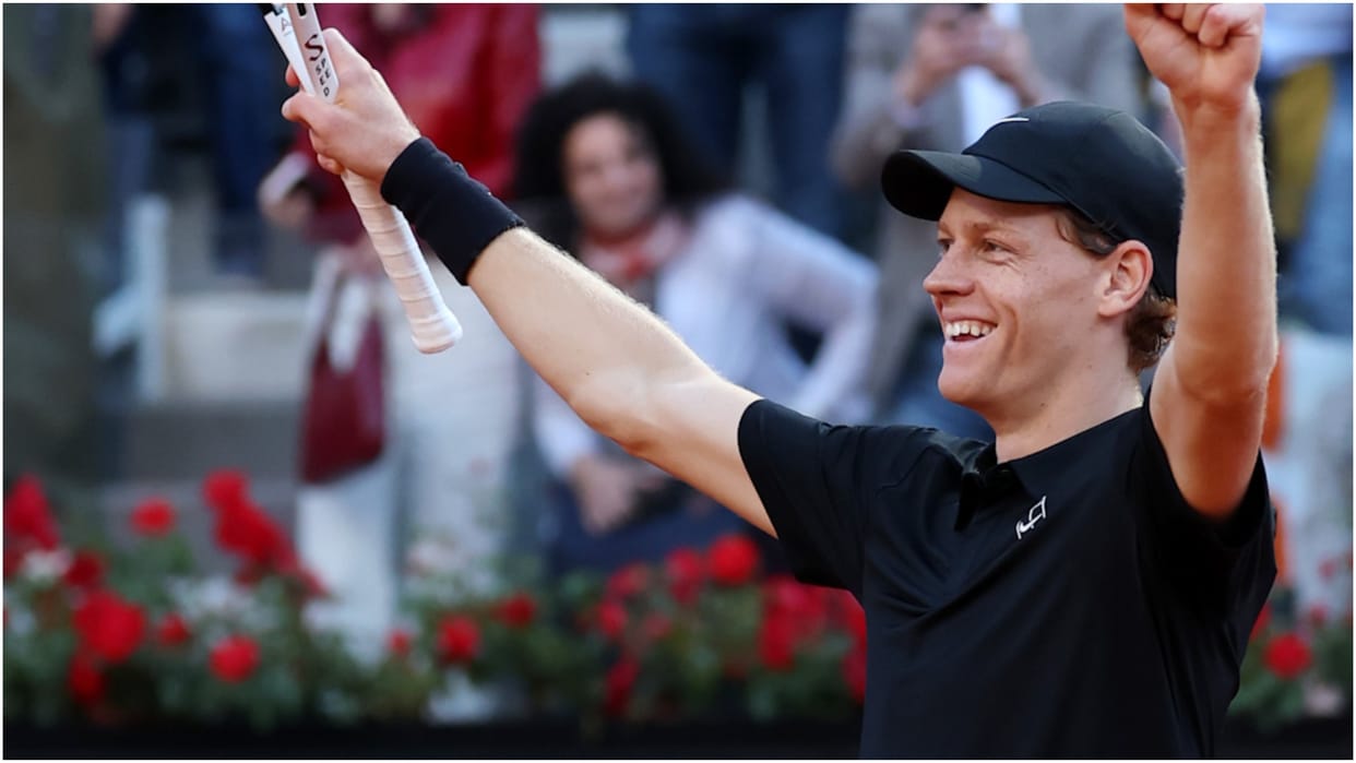 Jannik Sinner becomes 1st Italian man to win Italian Open in 50 years