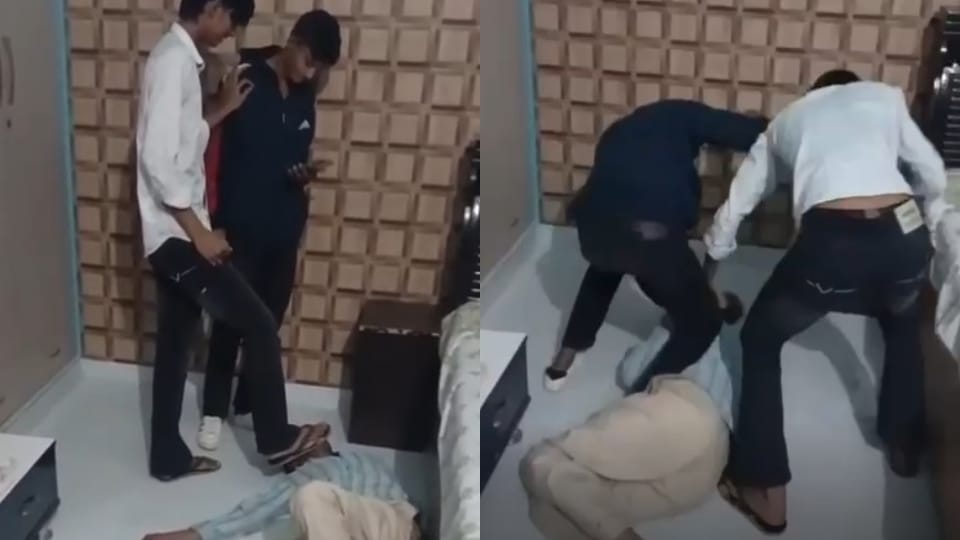 pradhan Sons Hold Youth Hostage in Hotel and Beat Him Video Goes Viral
