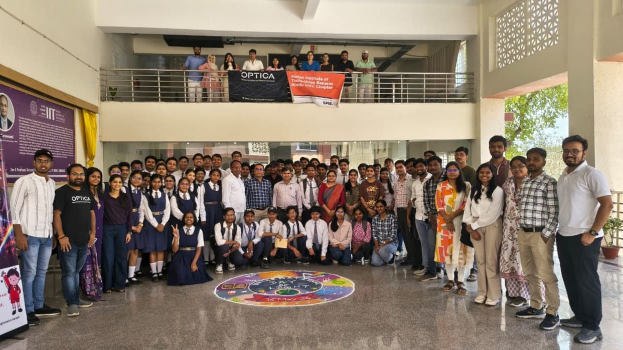 IIT BHU 50 Students Introduced to Optics Photonics and Modern Scientific Technology for First Time