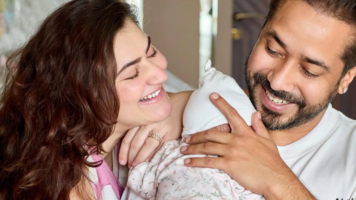 director abhishek pathak and shivaleeka oberoi revealed there daughter name on social media