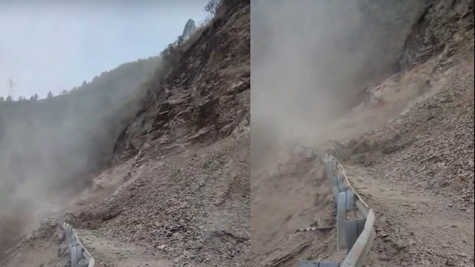 Rudraprayag: Kedarnath Yatra route closed due to massive landslide in Munkatiya, 10,500 pilgrims stranded