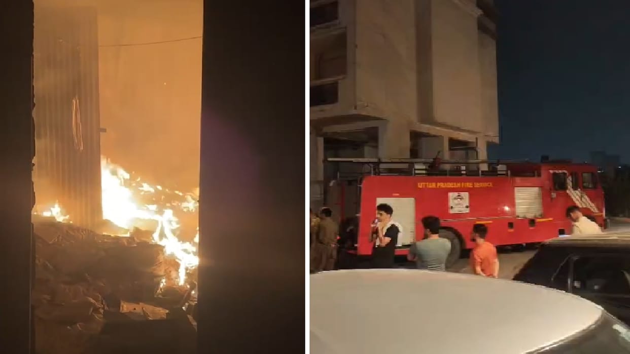 Fire breaks out in Supertech Romano Society tower reaches 23rd floor