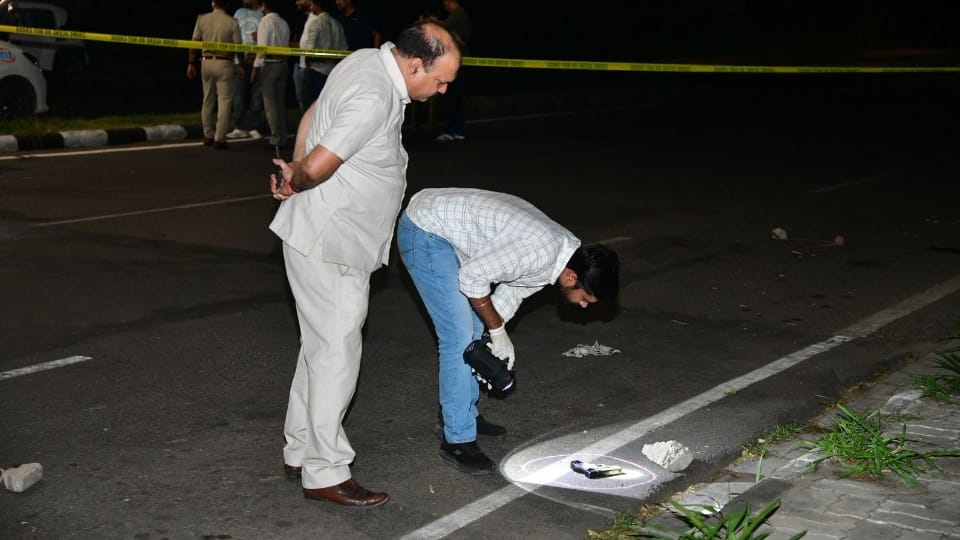 Encounter in Chandigarh Exchange of Fire Between Bambiha Gang Shooters and Police Gopi Nijjar Murder Case