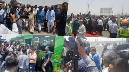 Nitin Gadkari Inspects Expressway Stretch from DND to Jaitpur
