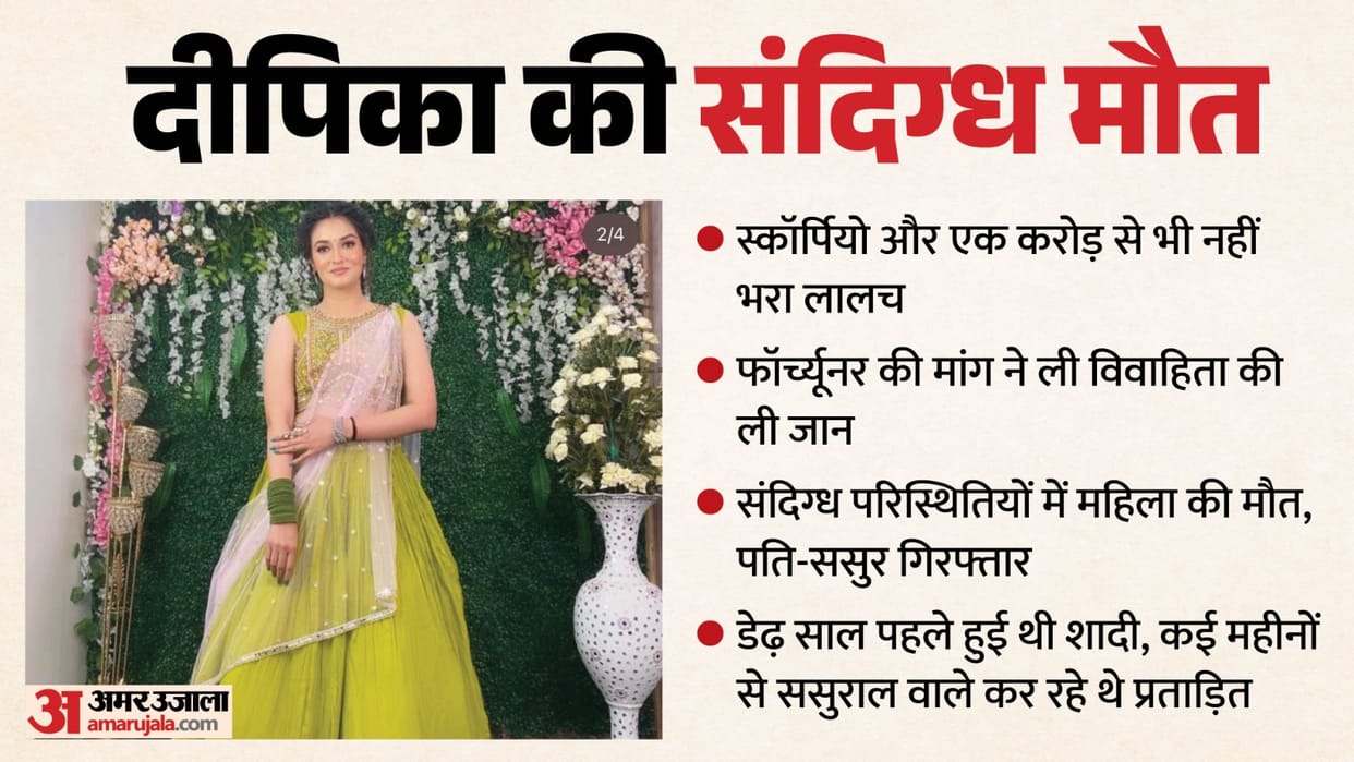 Deepika Death Case Greater Noida Deepika had completed her B.Ed. while her husband was a B.A. LL.B. student