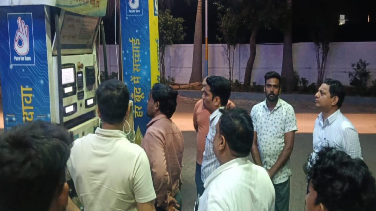 Negligence in safety rules proved costly, administration sealed Kharsia Vandana petrol pump