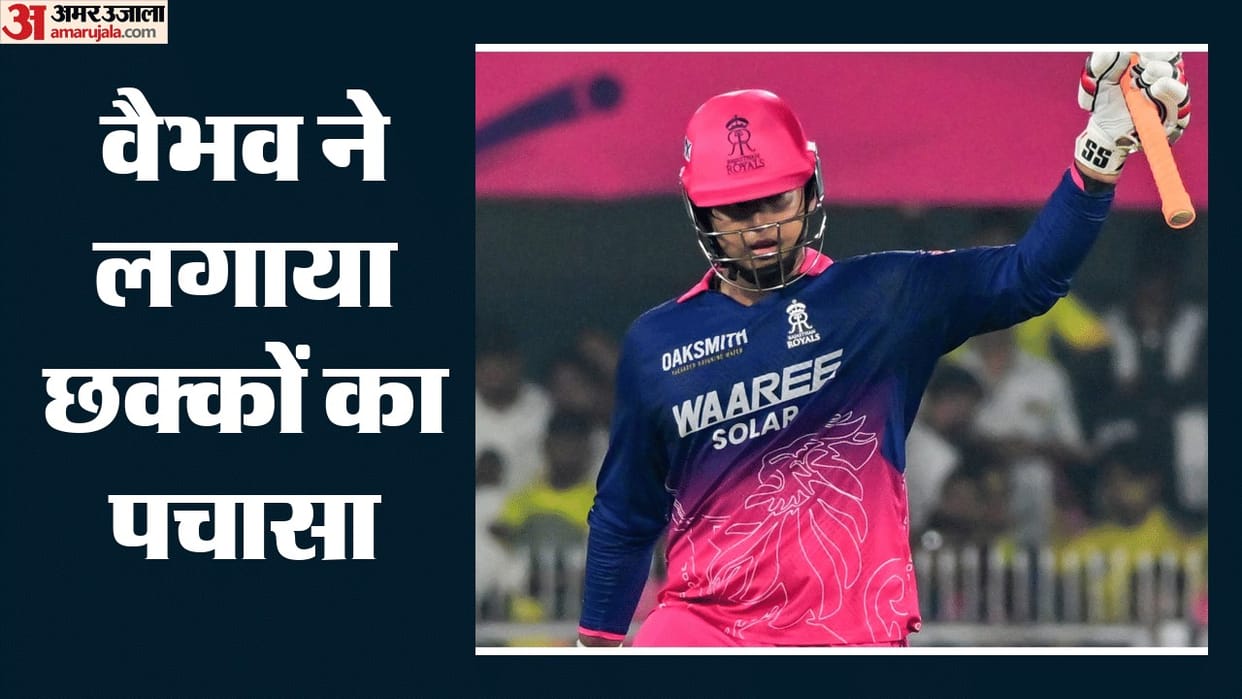 Rajasthan Royals vs Lucknow Super Giants IPL 2026: Vaibhav Sooryavanshi stats Most sixes in an IPL season