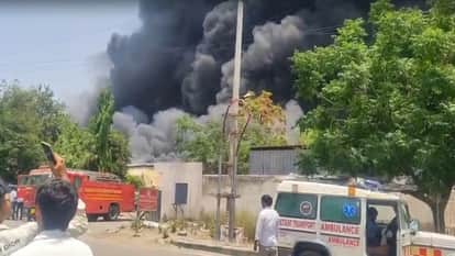 Several workers suffered burn injuries in a factory fire