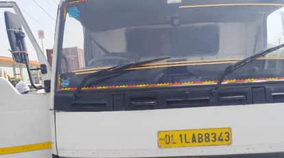 man Body Found in Canter Parked on Rewari Roadside