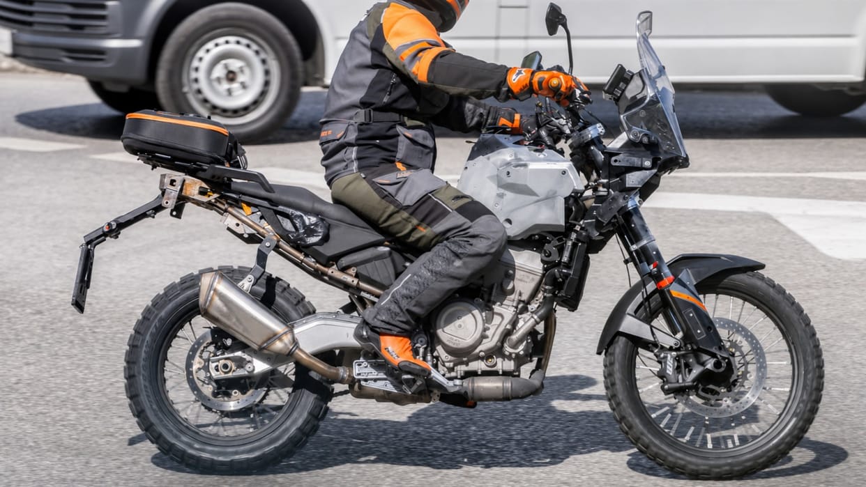 2027 KTM 490 Adventure Spied Testing Abroad With New Parallel-Twin Engine