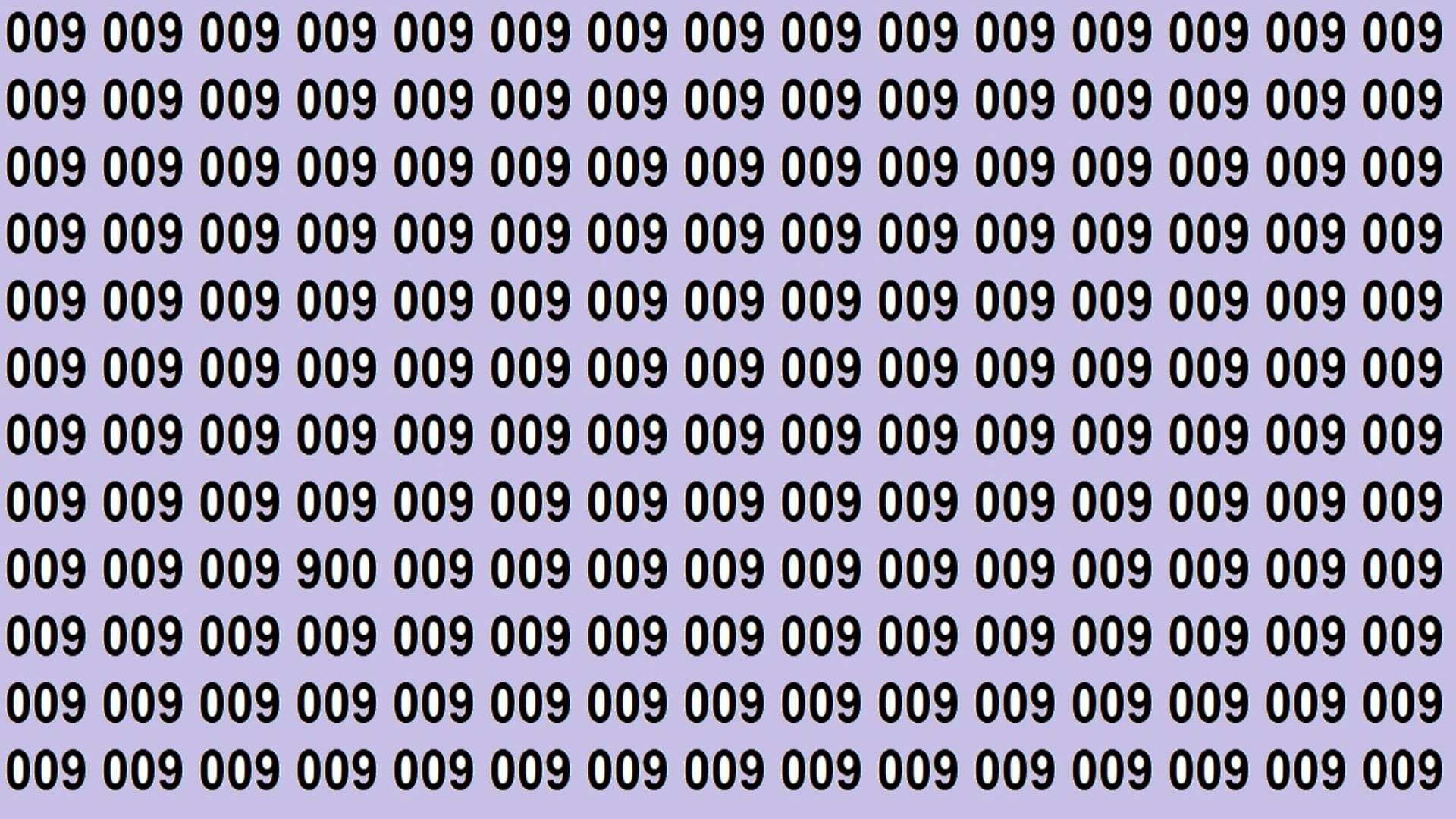 Optical Illusion:क्या आप 900 को ढूंढ सकते हैं? 22 सेकेंड में है खोजने ...
