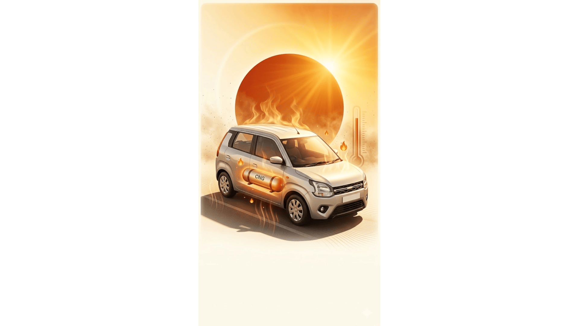 Heat Can Turn Dangerous Your CNG Car, Follow These Precautions