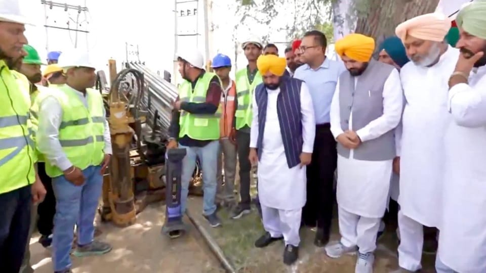 Punjab Power Lines to Go Underground CM bhagwant Mann Launches Project from Ancestral Village Satoj