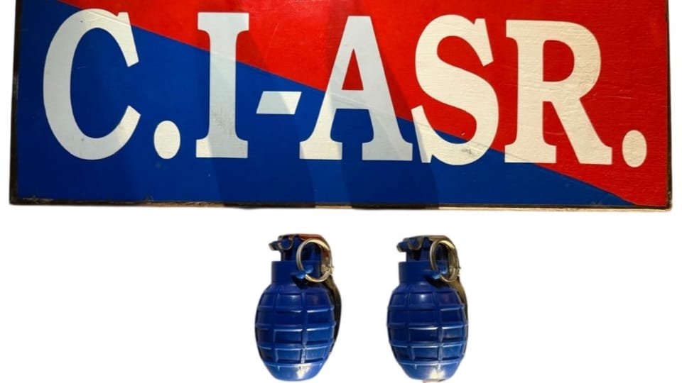 Two accused Babbar Khalsa International arrest counter intelligence amritsar hand grenade recovered