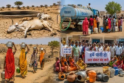 Rajasthan’s Water Crisis Deepens Amid Extreme Heat, Protests and Tanker Dependence Rise