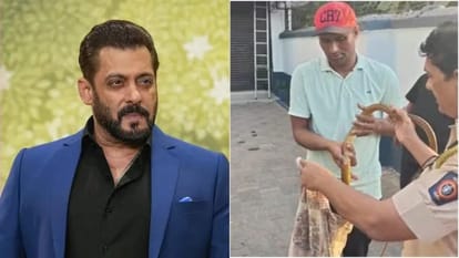 सलमान खान, सांप पकड़ता हुआ सांप पकड़ने वाला